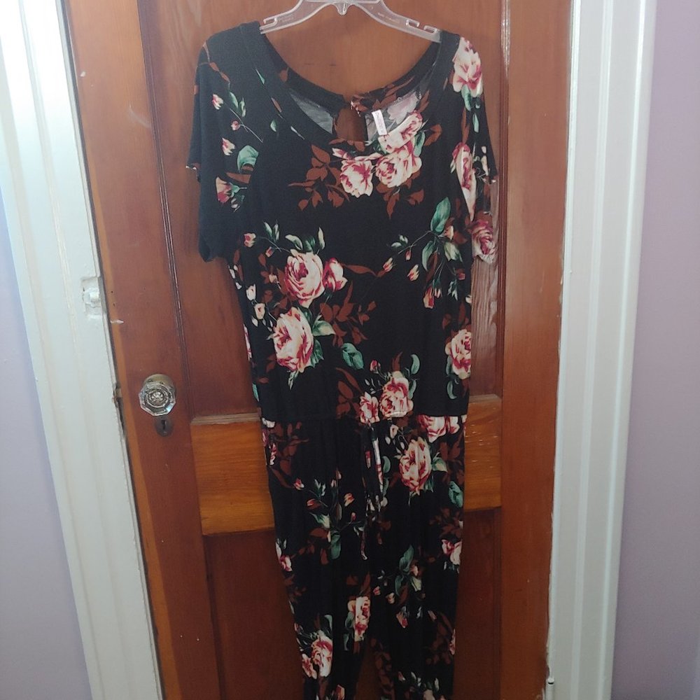Floral Jumpsuit